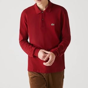 Lacoste long sleeve polo